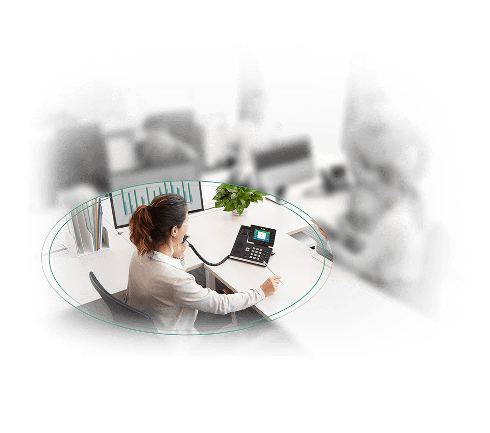 億聯(lián)T57W電話機